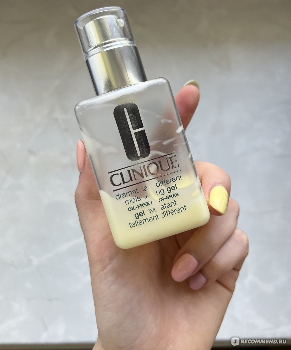 Clinique Dramatically Different Moisturizing Gel — прозрачный флакон с помпой 125 мл