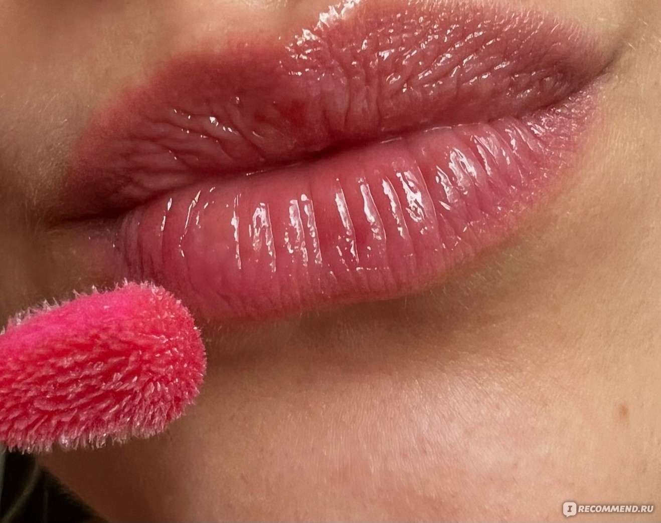 Dior Addict Lip Glow Oil 012 Rosewood на губах — масло-блеск для губ, личный опыт визажиста