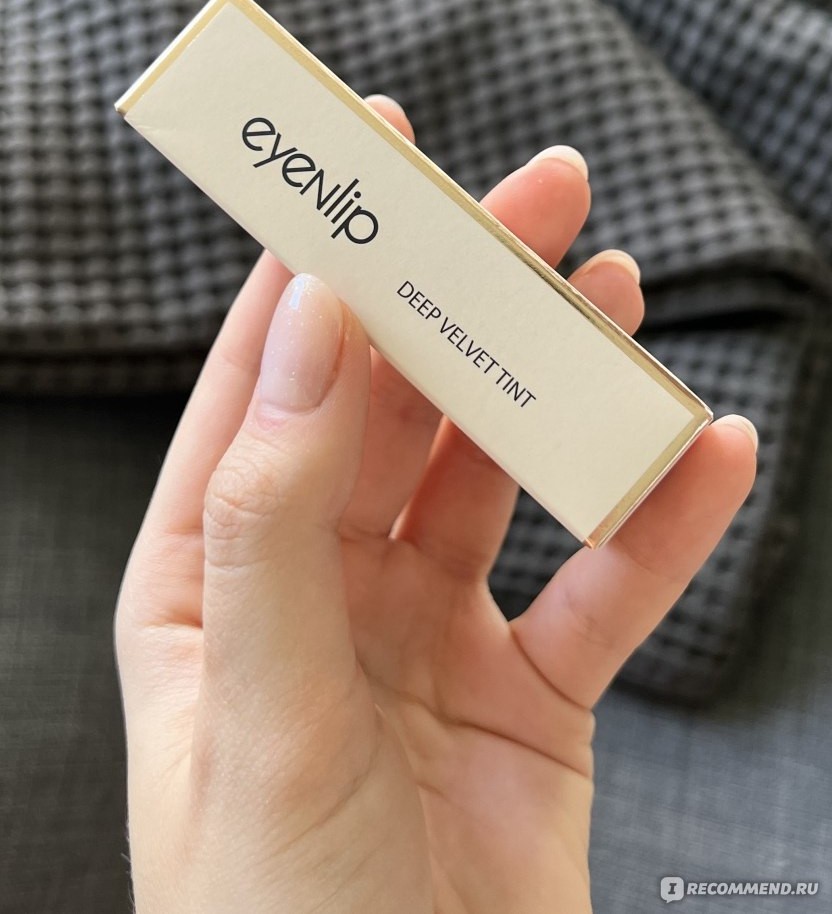EYENLIP Deep Velvet Tint — коробка корейского тинта для губ