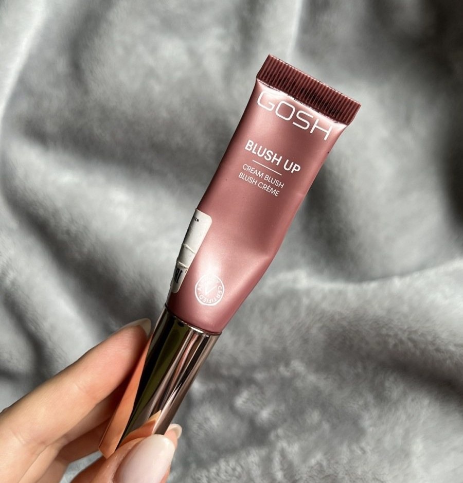 GOSH Blush Up Cream Blush — розово-металлический тюбик кремовых румян