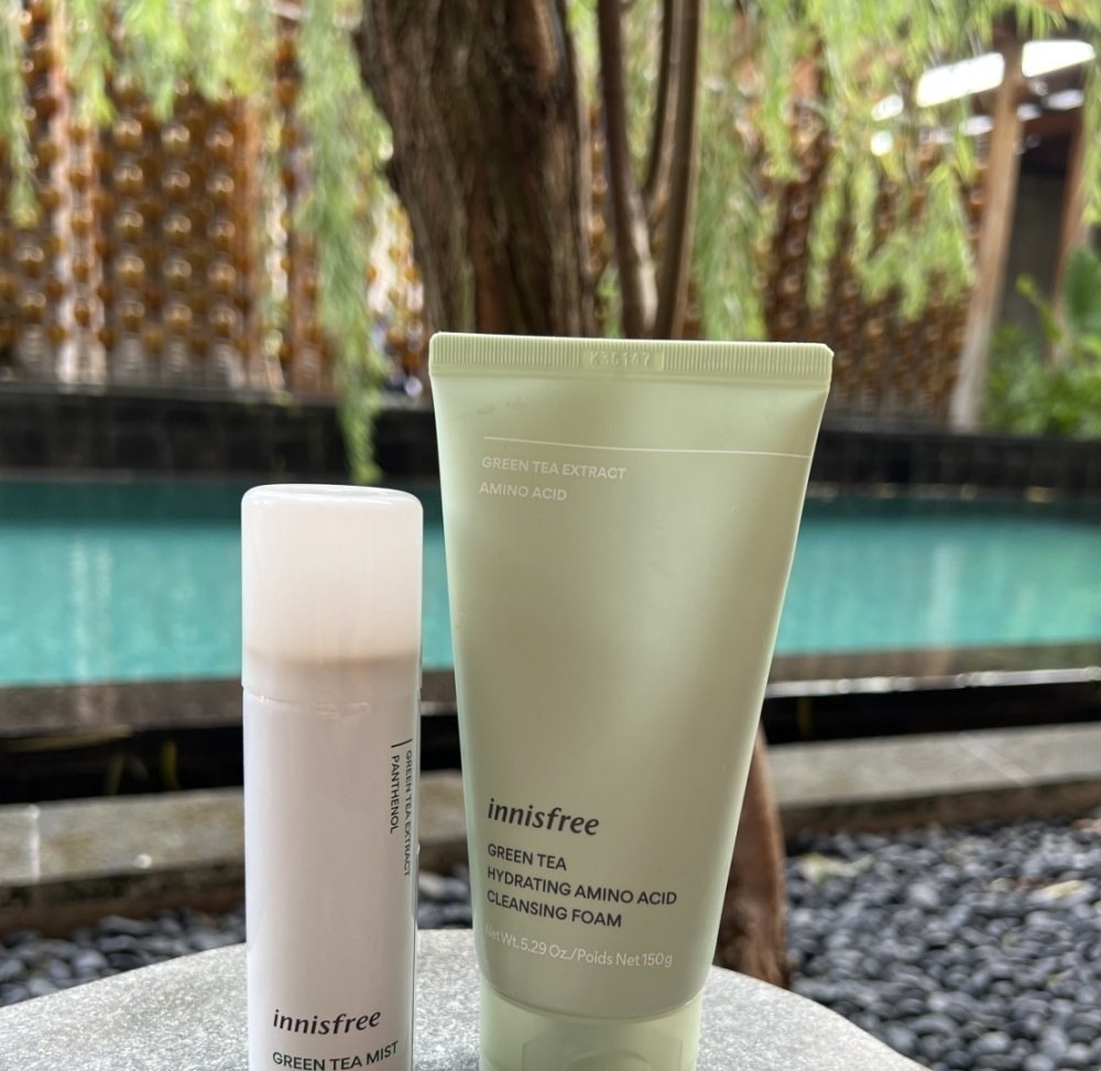 Innisfree Green Tea Hydrating Amino Acid — корейская пенка для умывания, второй этап очищения
