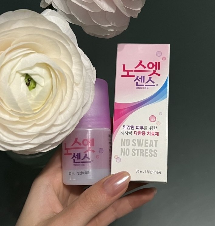 Korean Cosmetic No Sweat No Stress антиперспирант — розовый роликовый флакон