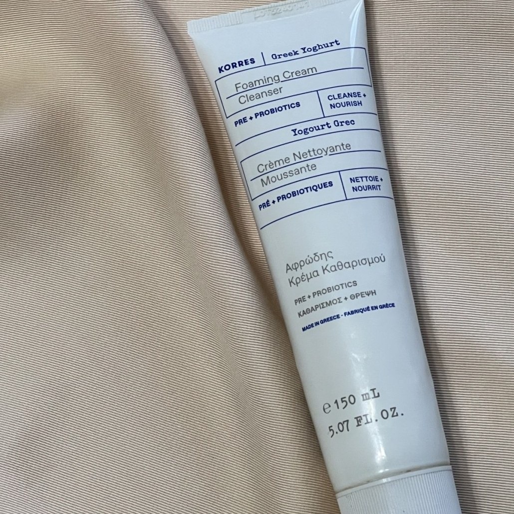 Korres Greek Yoghurt Foaming Cream Cleanser