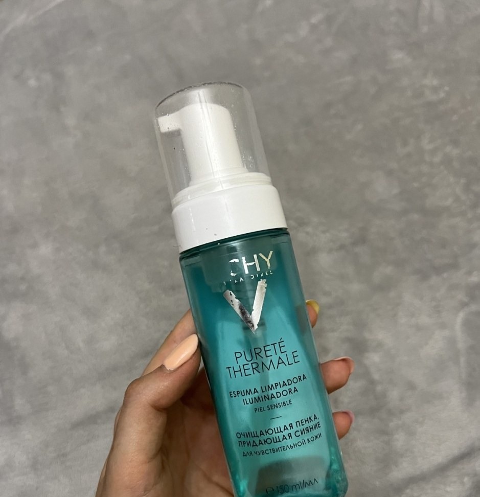 Vichy Purete Thermale — термальная пенка для утреннего очищения кожи лица