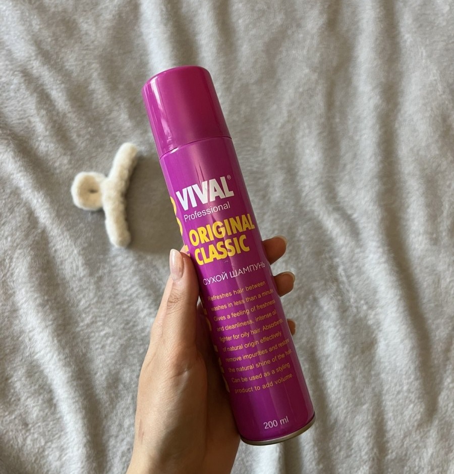 Vival Professional Original Classic сухой шампунь — фиолетовый баллон